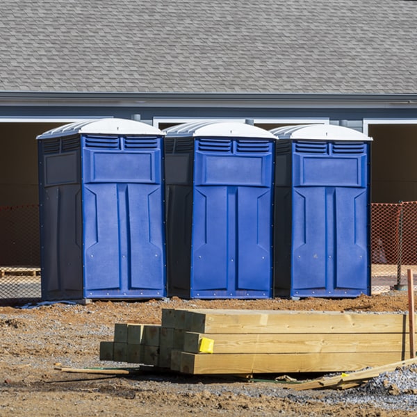 do you offer hand sanitizer dispensers inside the portable toilets in Braxton